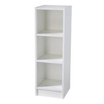 Vaikiška knygų spinta baltos spalvos 29x88 cm Maren – Roba