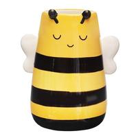 Vaza iš dolomito geltonos spalvos (aukštis 10,5 cm) Bee – Sass & Belle