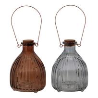 Iš stiklo vabzdžių gaudyklės komplekte 2 vnt. Bottle – Esschert Design