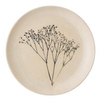 Desertinė iš akmens masės lėkštė rudos spalvos ø 22 cm Bea – Bloomingville