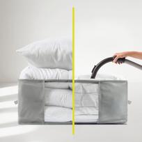 Vakuuminė iš plastiko spintos daiktadėžė 60x45x25 cm – Homéa