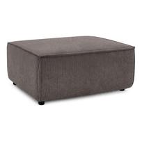 Taupe spalvos iš kordinio velveto taburetė Nihad – Bobochic Paris