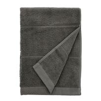 Tamsiai pilkos spalvos iš frote audinio iš medvilnės rankšluostis 50x100 cm Line – Södahl