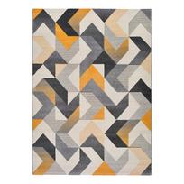 Oranžinis ir pilkas kilimas Universal Gladys Abstract, 160 x 230 cm