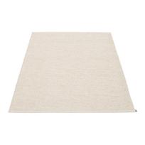 Kreminės spalvos lauko ir vidaus kilimas 140x200 cm Mono Linen Vanilla – Pappelina