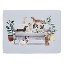4 kamštinių padėkliukų rinkinys Cooksmart ® Curious Dogs