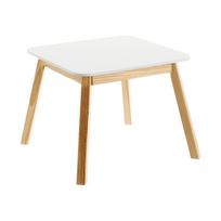 Vaikiškas stalas su baltu stalviršiu 55x55 cm – Casa Selección