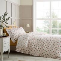 Viengulė patalynė baltos spalvos 135x200 cm Frill Ditsy Floral – Catherine Lansfield