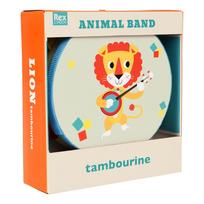 Vaikiškas muzikinis žaislas Tambourine Animal Band – Rex London
