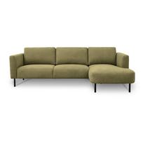 Kampinė sofa garstyčių spalvos (su dešiniuoju kampu) Hero – Scandic