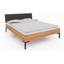 Minkšta ąžuolinė dvigulė lova 140x200 cm Abises 1 - The Beds