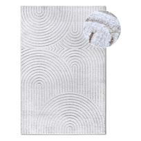 Kilimas baltos spalvos 200x280 cm Panglao New York White – Elle Decoration