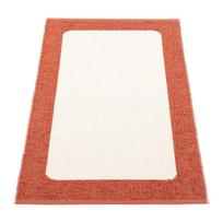Raudonos plytų spalvos/kreminės spalvos lauko ir vidaus kilimas 70x120 cm Ilda Brick – Pappelina