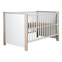 Vaikiška lovelė baltos spalvos/natūralios spalvos 70x140 cm Olaf – Roba