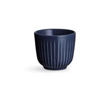 Tamsiai mėlynas porcelianinis puodelis Kähler Design Hammershoi, 200 ml