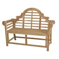 Medžio masyvo sodo suoliukas natūralios spalvos Picadilli – Garden Pleasure
