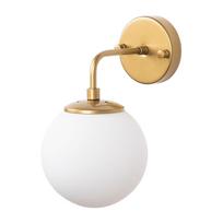 Sieninė lempa auksinės spalvos Horn – Opviq lights
