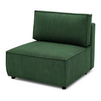 Modulinė sofa žalios spalvos iš kordinio velveto (modulinė) Nihad modular – Bobochic Paris