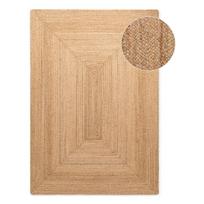 Apverčiamas/rankų darbo natūralios spalvos iš džiuto kilimas 120x180 cm Juno – Hanse Home