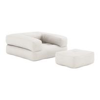 Modulinis krėslas Karup Design Cube Natural Clear