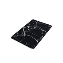 Juodai baltas vonios kilimėlis su marmuro motyvais Foutastic Marble, 60 x 40 cm