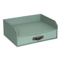 Žalios spalvos iš kartono biuro organizatorius į stalčių/dokumentams Walter Canvas Paper Laminate – Bigso
