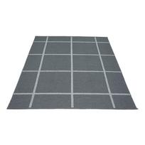 Antracito spalvos lauko ir vidaus kilimas 180x260 cm Ada Granit – Pappelina