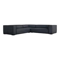 Iš odos kampinė sofa tamsiai mėlynos spalvos (kintama) Madame – Windsor & Co Sofas