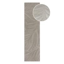 Šviesiai pilkas vilnonis kilimas 60x230 cm Lino Leaf - Flair Rugs