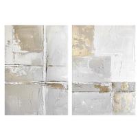 Paveikslai su rankomis tapytais elementais rinkinyje 2 vnt. 50x70 cm Sail – Styler