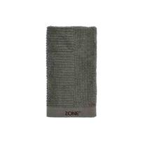 Khaki spalvos iš frote audinio rankšluostis 50x100 cm Classic – Zone