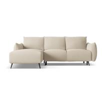 Smėlio spalvos kampinė sofa (su kairiuoju kampu) Malie – Makamii