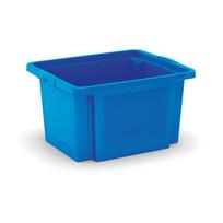 Mėlynos spalvos iš plastiko daiktadėžė 42x35x23 cm H-Box S – KIS