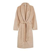 Iš mikropliušo chalatas smėlio spalvos XL/XXL Polyvelvet – Good Morning
