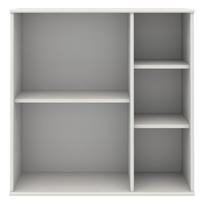 Balta modulinė lentynų sistema 68,5x69 cm Mistral Kubus - Hammel Furniture