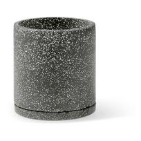 Tamsiai pilkas vazonas Bonami Selection Terrazzo, ø 34 cm