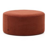 Terakotos spalvos iš boucle pufas Kaeli – Kave Home
