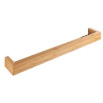 Bambukinė sieninė lentyna Weko Dark, plotis 60 cm