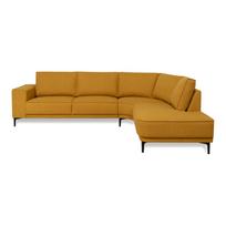 Kampinė sofa garstyčių spalvos (su dešiniuoju kampu) Copenhagen – Scandic