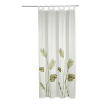 Baltos spalvos/žalios spalvos iš šydo permatoma užuolaida 135x245 cm – Sehlbach
