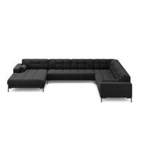 Kampinė sofa tamsiai pilkos spalvos (su dešiniuoju kampu) Bali – Cosmopolitan Design