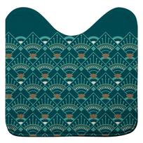 Smaragdinės spalvos vonios kilimėlis tualetui 45x45 cm Imperia – douceur d'intérieur
