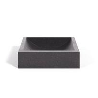Juodas praustuvas Terrazzo Kave Home Sunday, 40 x 45 cm
