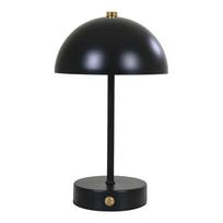 Stalinis šviestuvas blizgios juodos spalvos LED (aukštis 25 cm) Holt – House Nordic