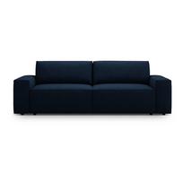 Iš boucle sulankstoma sofa tamsiai mėlynos spalvos 247 cm Jodie – Micadoni Home