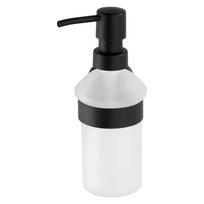 Sieninis iš stiklo muilo dozatorius matinės juodos spalvos 200 ml Bosio – Wenko