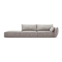 Gultas šviesiai pilkos spalvos (su dešiniuoju kampu) Vanda – Mazzini Sofas