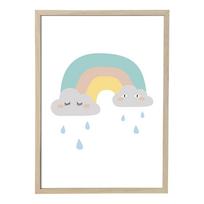 Plakatas su rėmeliu Bloomingville Mini Saida Frame, 55 x 75 cm