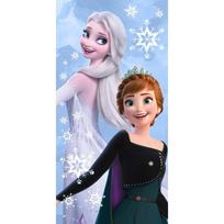 Iš medvilnės vaikiškas rankšluostis 70x140 cm Frozen "Sisters" – Jerry Fabrics
