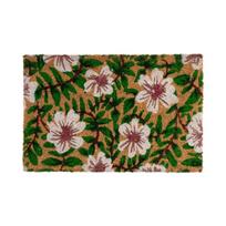 Iš kokoso pluošto grindų kilimėlis 40x60 cm Leafy – Casa Selección